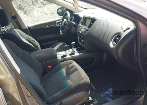 2014 Nissan Pathfinder Sv из США, поврежденный, VIN 5N1AR2MN5EC657311